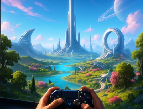 Ilustrasi Eksplorasi Game Online 2026: Visual Menawan, Tema Berkelas
