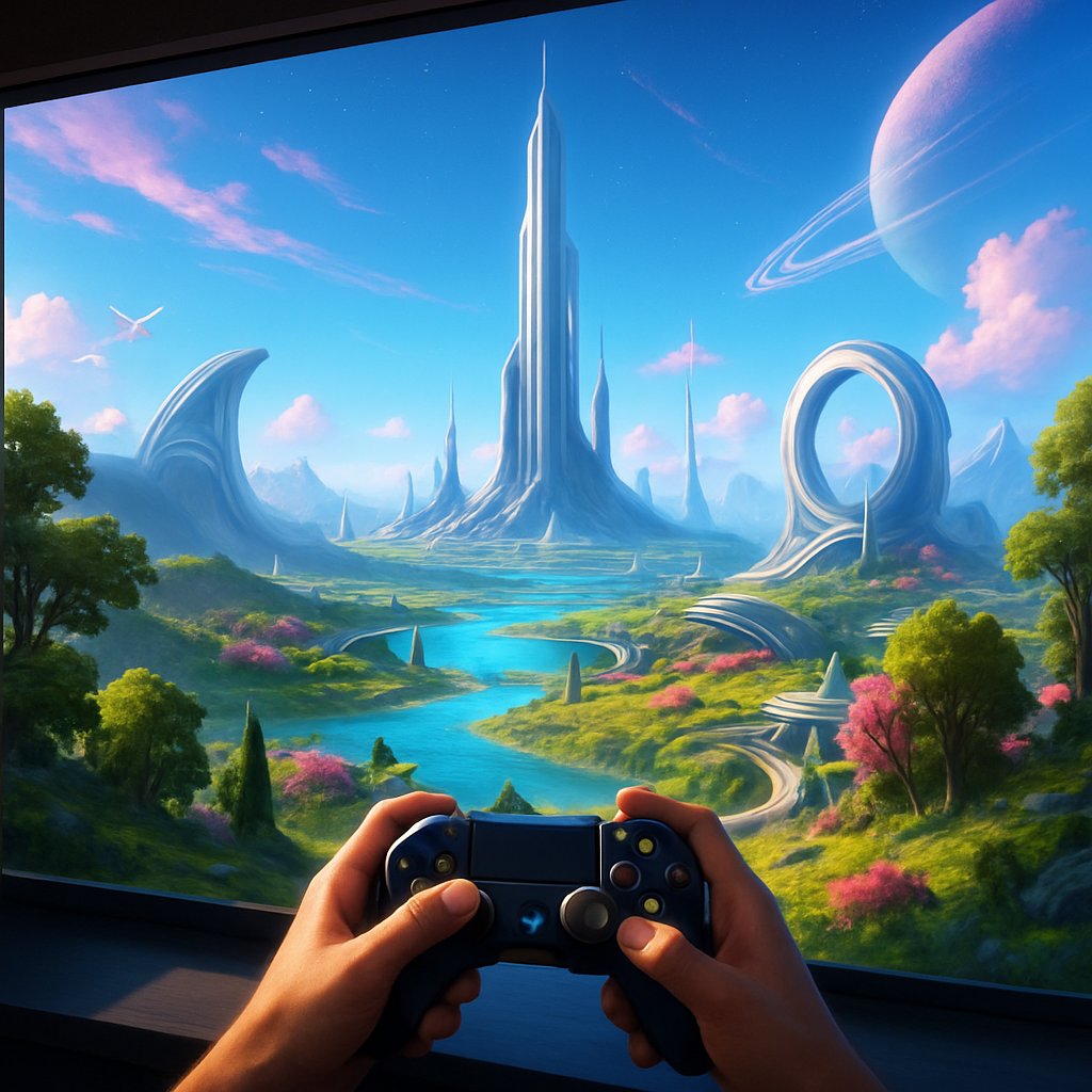 Ilustrasi Eksplorasi Game Online 2026: Visual Menawan, Tema Berkelas