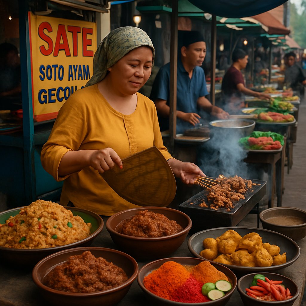Ilustrasi Kuliner Legendaris Indonesia yang Tetap Eksis ala Zeusbola